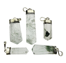 Lodolite, chlorite quartz, shaman stone or scenic quartz