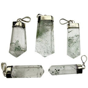 Lodolite pendant 5 pieces
