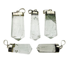 Lodolite, chlorite quartz, shaman stone or scenic quartz