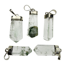 Lodolite pendant 5 pieces