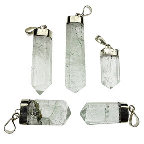 Lodolite pendant 5 pieces
