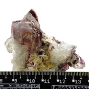 Hematiet kwarts uit Zambia met donkerrode kleur