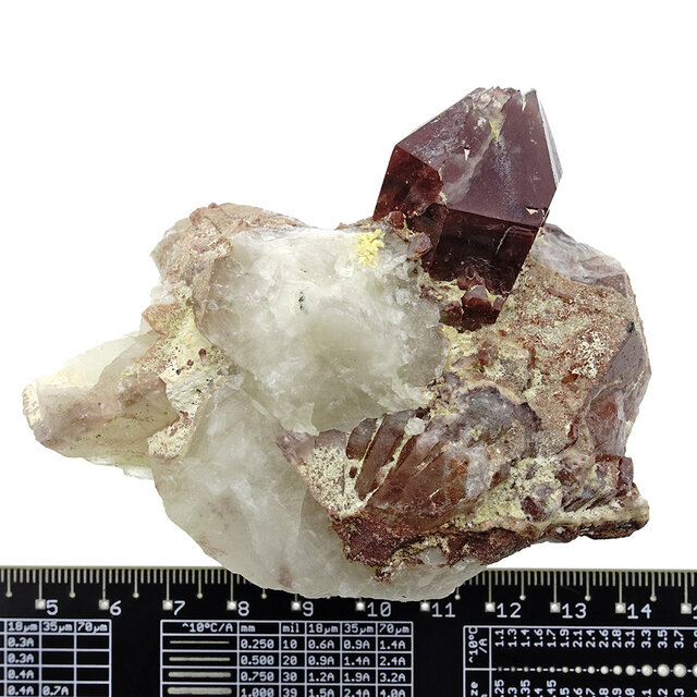Hematite Quartz from Zambia