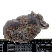 Hematiet kwarts uit Zambia met donkerrode kleur