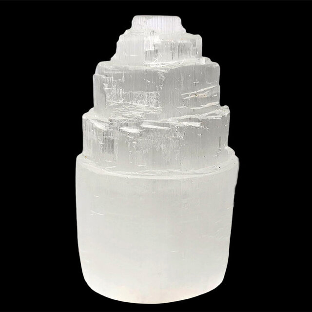 Selenite lamp 15 cm