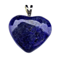 Hanger van Lapis Lazuli met zilveren oogje