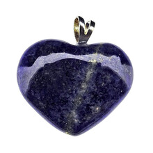 Hanger van Lapis Lazuli met zilveren oogje