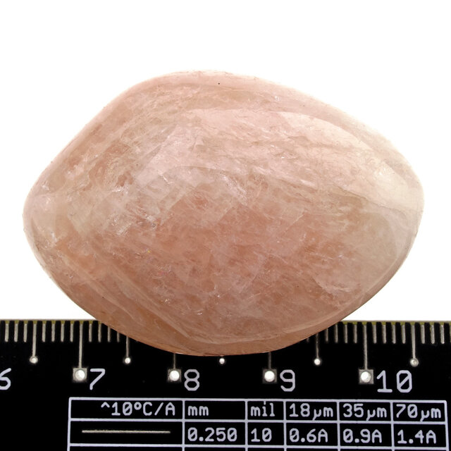 Beautiful tumbled morganite