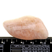 Wunderschöner, getrommelter Morganit