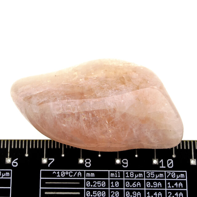 Wunderschöner, getrommelter Morganit