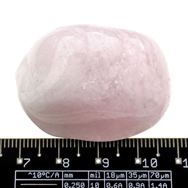 Beautiful tumbled morganite