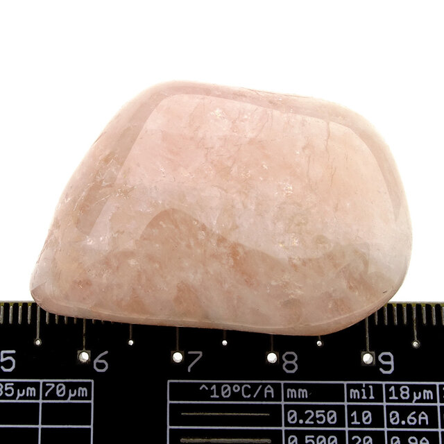 Beautiful tumbled morganite