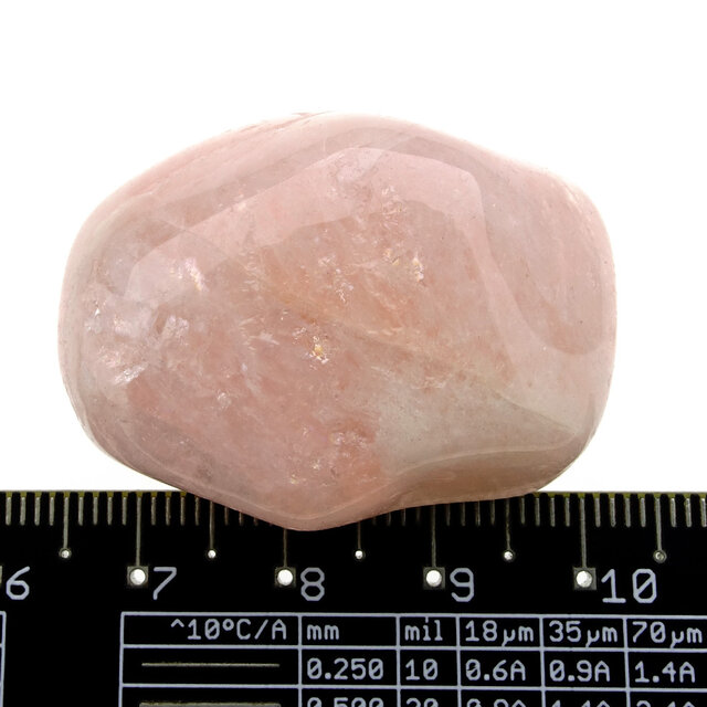 Beautiful tumbled morganite