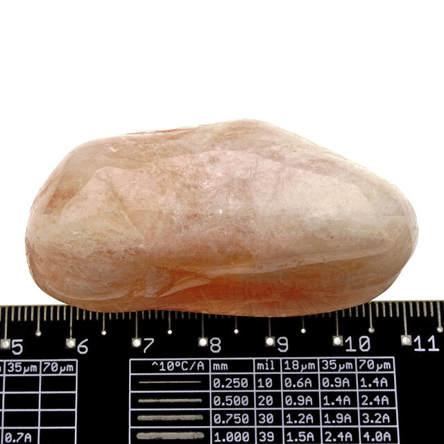 Beautiful tumbled morganite