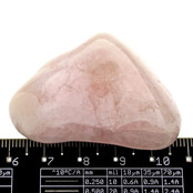 Wunderschöner, getrommelter Morganit