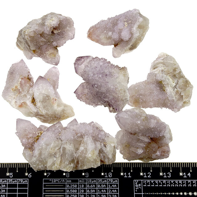 Cactus or spirit quartz with amethyst