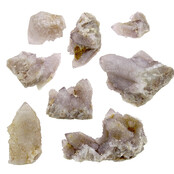 Kaktus oder Spirituosenquarz mit Amethyst