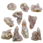 Cactus or spirit quartz with amethyst