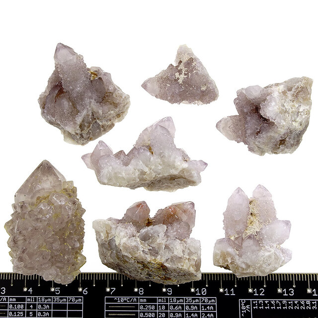 Cactus or spirit quartz with amethyst