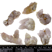 Cactus or spirit quartz with amethyst