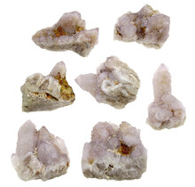 Cactus or spirit quartz with amethyst