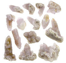 Cactus or spirit quartz with amethyst