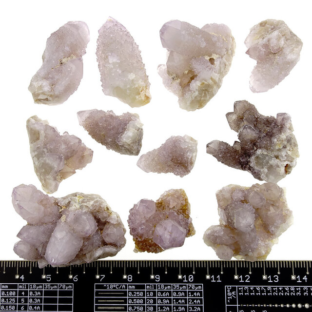 Cactus or spirit quartz with amethyst