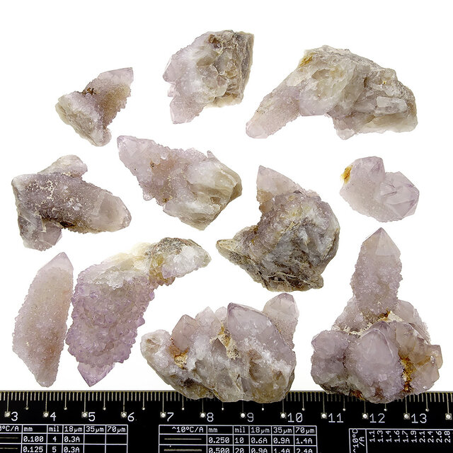 Cactus or spirit quartz with amethyst