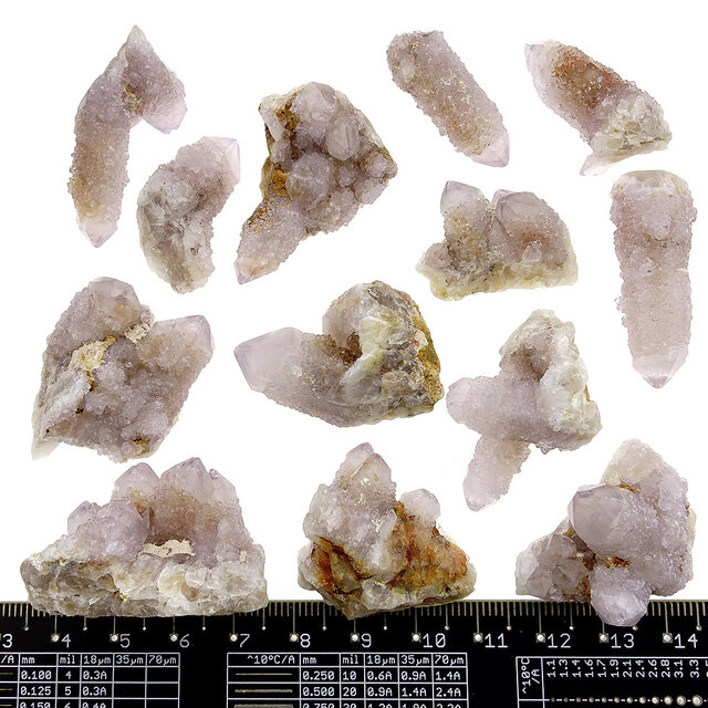 Cactus or spirit quartz with amethyst