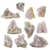 Kaktus oder Spirituosenquarz mit Amethyst