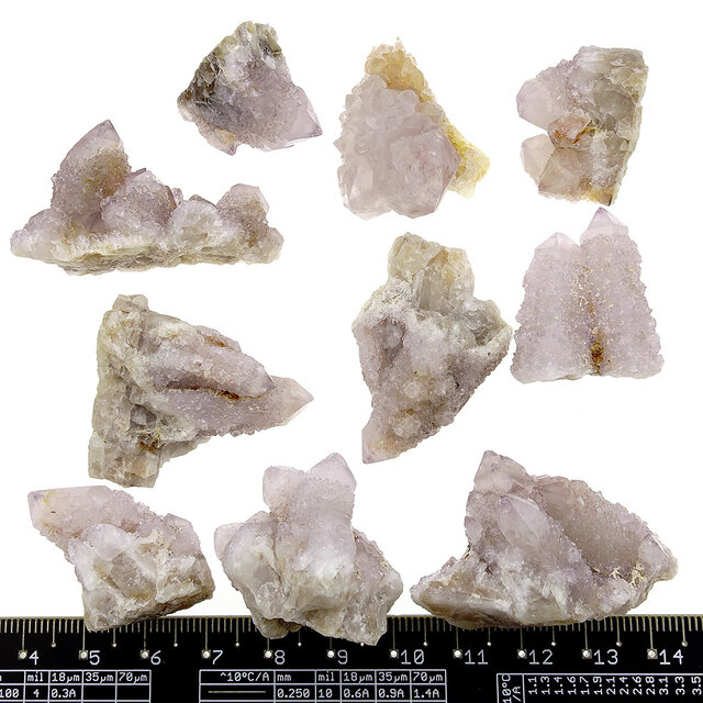 Cactus or spirit quartz with amethyst