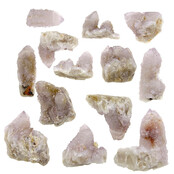 Cactus or spirit quartz with amethyst