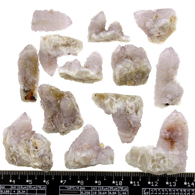 Cactus or spirit quartz with amethyst