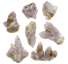 Kaktus oder Spirituosenquarz mit Amethyst