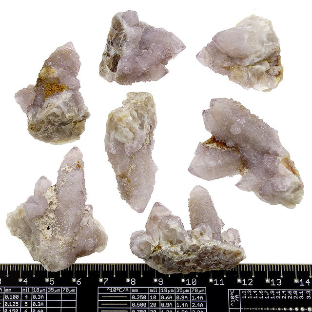 Cactus or spirit quartz with amethyst