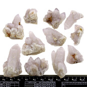 Cactus or spirit quartz with amethyst