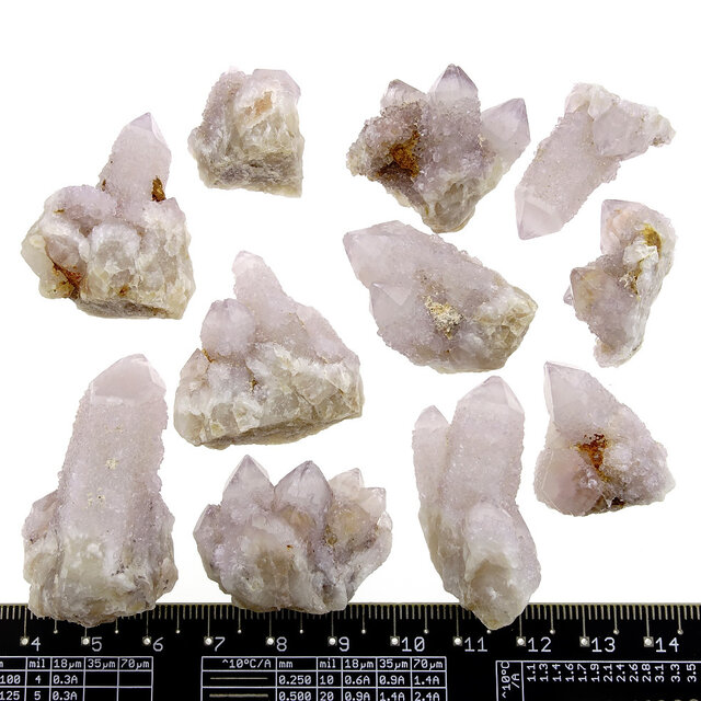 Kaktus oder Spirituosenquarz mit Amethyst