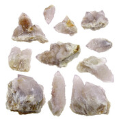 Kaktus oder Spirituosenquarz mit Amethyst