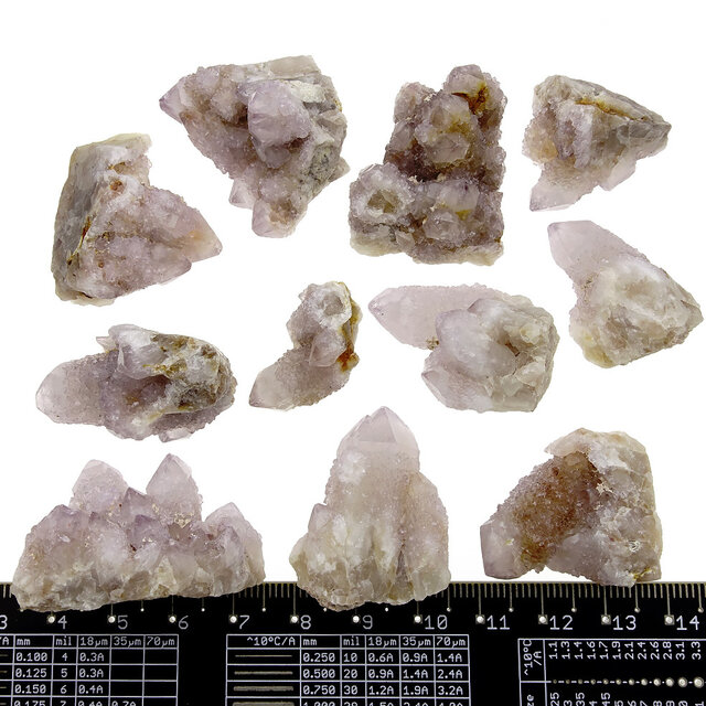 Cactus or spirit quartz with amethyst