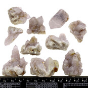 Cactus or spirit quartz with amethyst