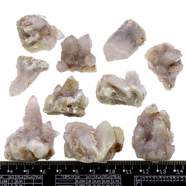 Cactus or spirit quartz with amethyst