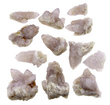 Cactus or spirit quartz with amethyst