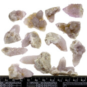 Cactus or spirit quartz with amethyst