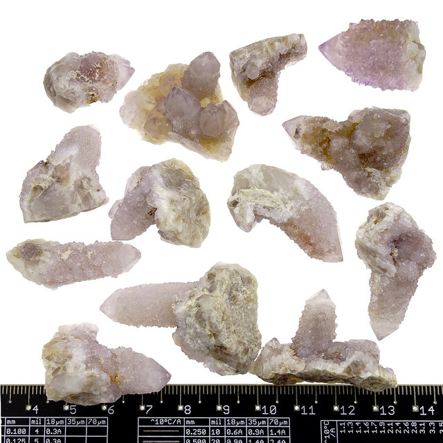 Cactus or spirit quartz with amethyst