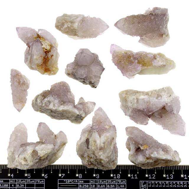 Cactus or spirit quartz with amethyst