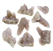 Cactus or spirit quartz with amethyst