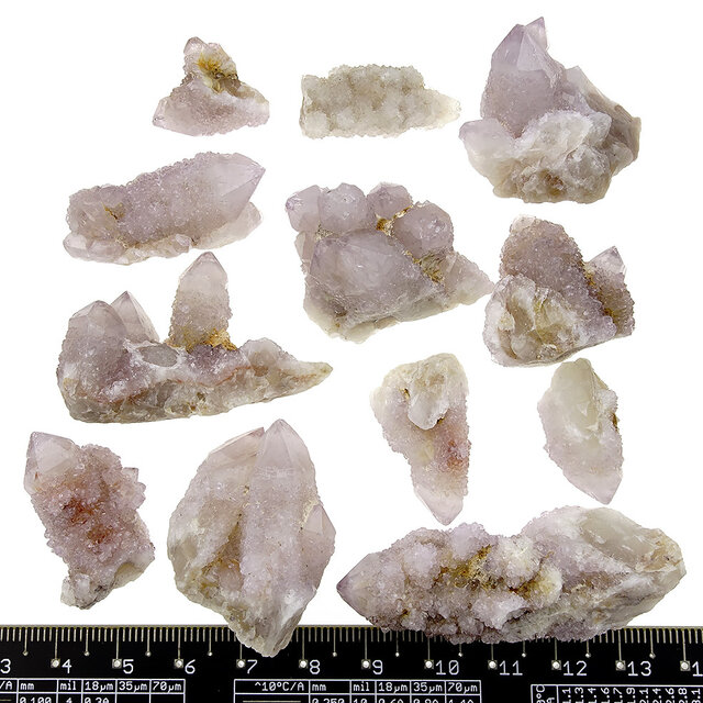 Cactus or spirit quartz with amethyst