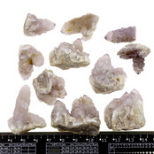 Cactus or spirit quartz with amethyst