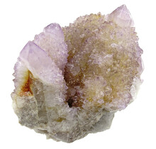 Kaktus oder Spirituosenquarz mit Amethyst