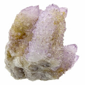 Kaktus oder Spirituosenquarz mit Amethyst